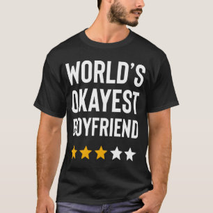 Camiseta Worlds Okayest Friend Friend Para Él