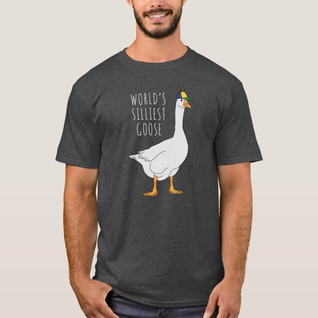 Camiseta Worlds Silliest Goose friend (Anverso)