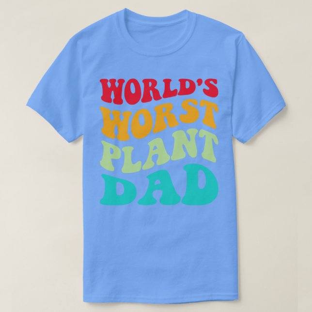Camiseta Worlds Worlds Plant Dad III (Diseño del anverso)