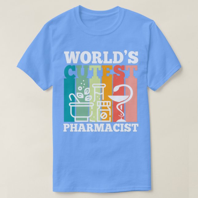 Camiseta Worldx27s cutest Pharmacist (Diseño del anverso)