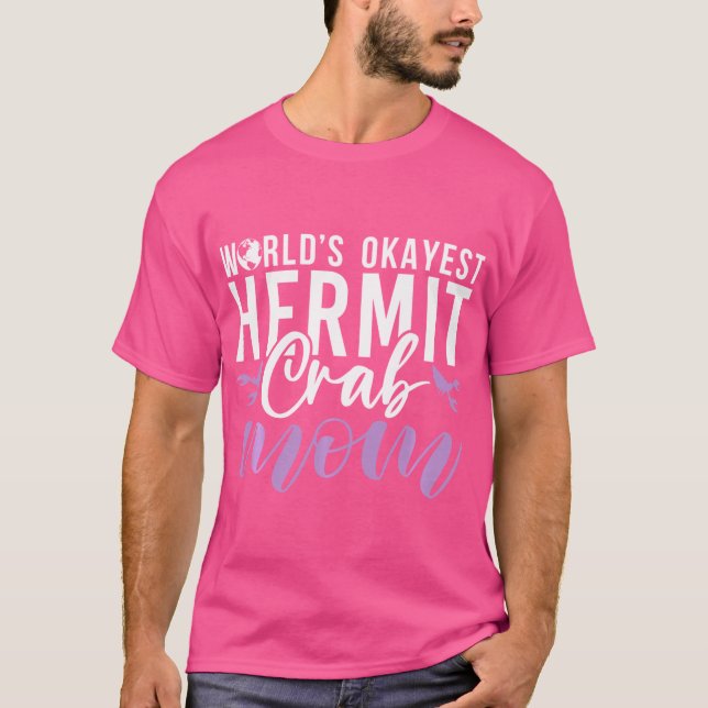 Camiseta Worlest Hermit Crab Mom (Anverso)
