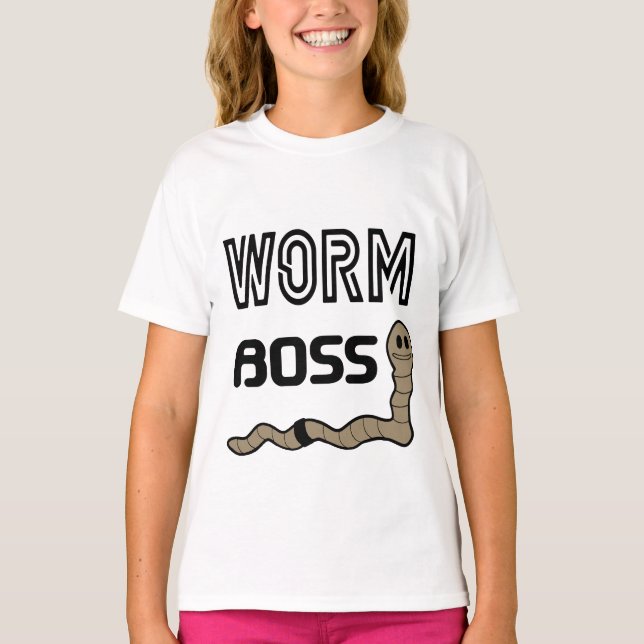 Camiseta Worm Boss (Anverso)