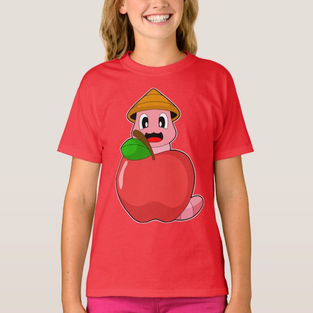Camiseta Worm Farmer Apple (Anverso)