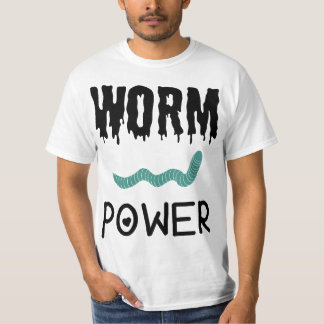 Camiseta Worm Power