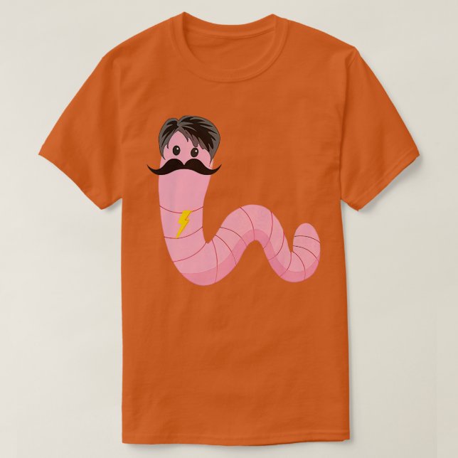 Camiseta Worm With a Mustache Vanderbomba Rules comillas 1 (Diseño del anverso)