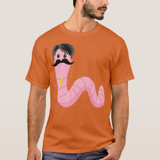 Camiseta Worm With a Mustache Vanderbomba Rules comillas 1