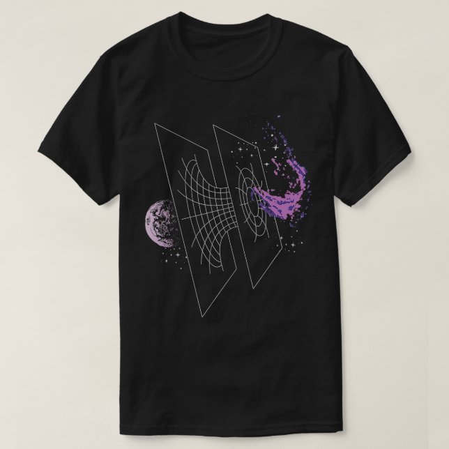 Camiseta Wormhole (Diseño del anverso)