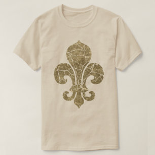 Camiseta Worn Fleur De Lis