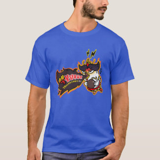 Camiseta WORN LOOK The Spiciest Noodles Buldak Hot Chicken 