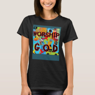 Camiseta WORSHIP DIOS Ministerio de Música Christian Faith