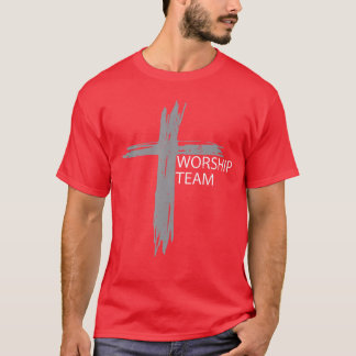Camiseta Worshipeam for Church Choir and Christian Music Ba
