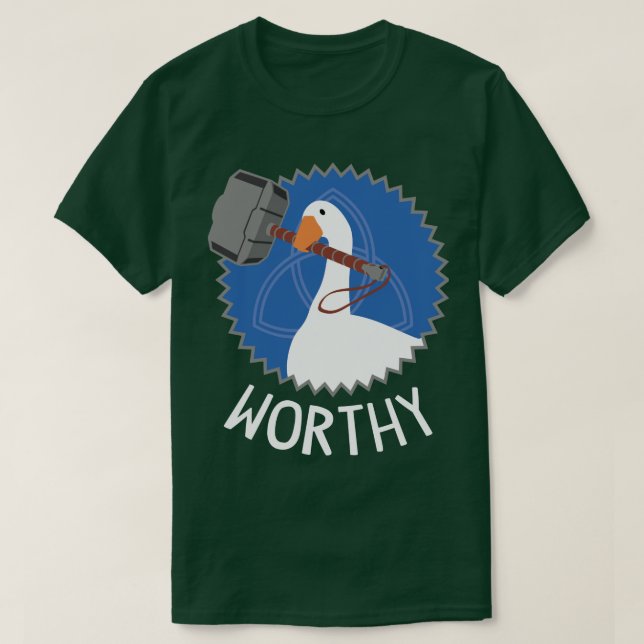 Camiseta Worthy Goose (Diseño del anverso)