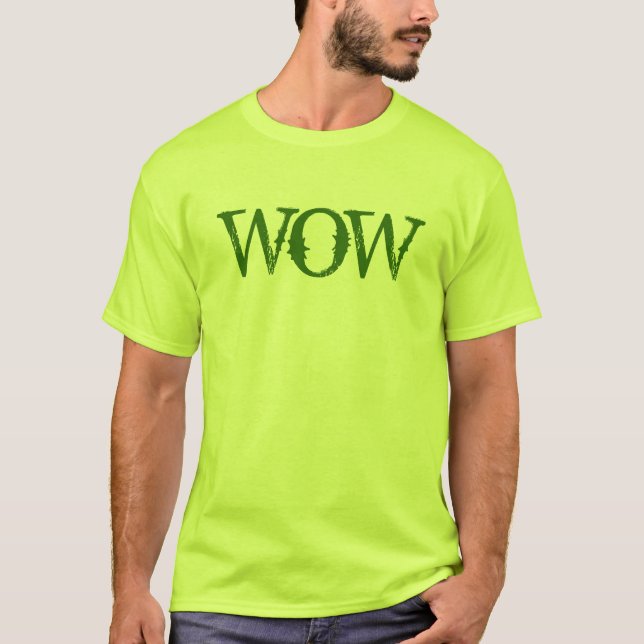 Camiseta WOW (Anverso)