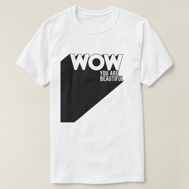 CAMISETA WOW (Diseño del anverso)