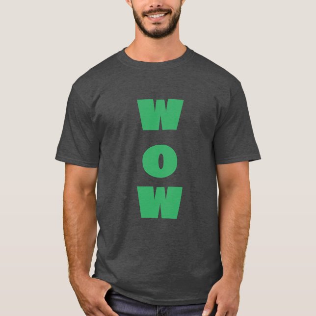 Camiseta wow (Anverso)