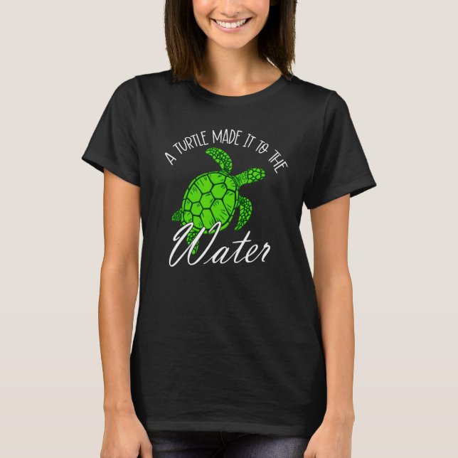 Camiseta WoW A Turtle Made It To the Water Alliance (Anverso)