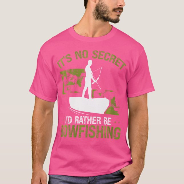 Camiseta WOW Bowfish Flecha consejos para doblar la pesca B (Anverso)