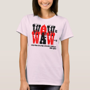 Camiseta Wow-entusiasmo, interés, gran placer