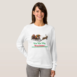 Camiseta Wow Feliz Navidad