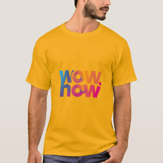 Camiseta WOWHOW: Donde la creatividad encuentra la innovaci