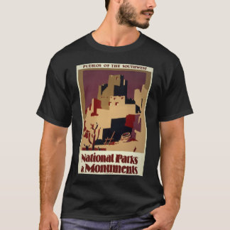 Camiseta WPA - parques nacionales