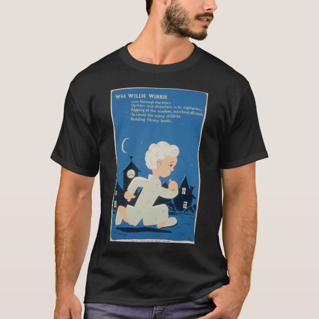 Camiseta WPA - Willie pequenito Winkie (Anverso)