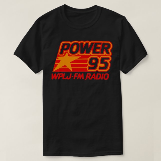 Camiseta WPLJ Para Hombres Y Mujeres  (Diseño del anverso)