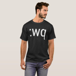 Camiseta : wq cómo salir el diseño blanco del texto del