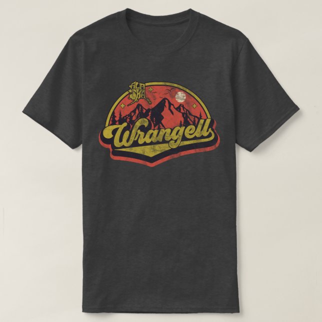Camiseta Wrangell, Alaska (Diseño del anverso)