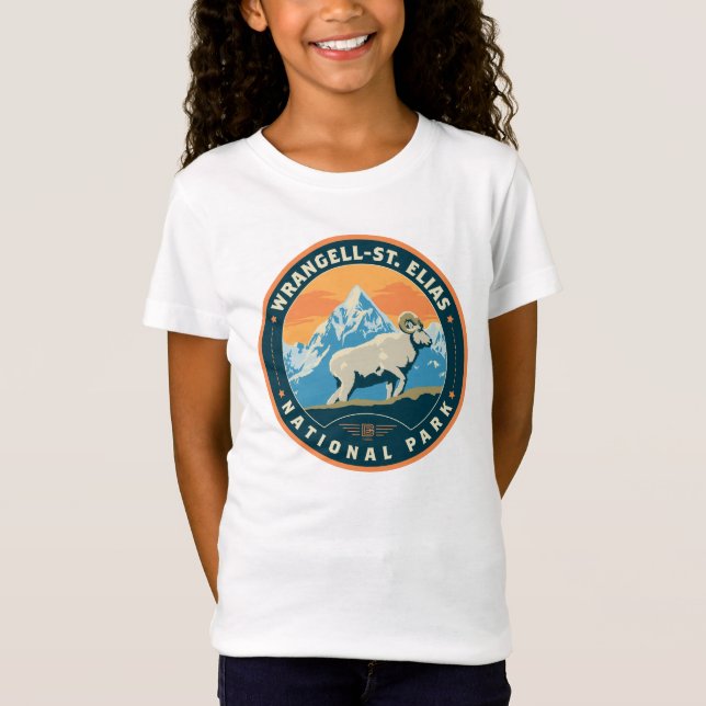 Camiseta Wrangell-St Elias National Park (Anverso)