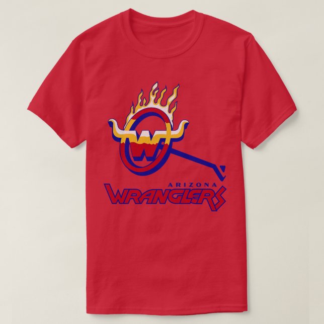 Camiseta Wranglers de Arizona desaparecidos USFL 1983 (Diseño del anverso)