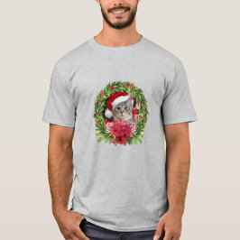 Camiseta Wreath de Navidades de Tabby