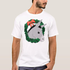 Camiseta Wreath Donkey de vacaciones