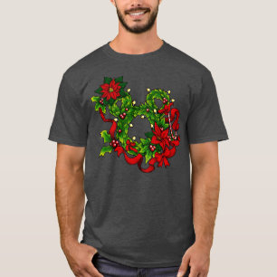 Camiseta Wreath festiva