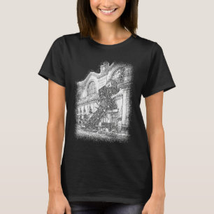 Camiseta Wreck De Tren En La Estación De Montar Wet