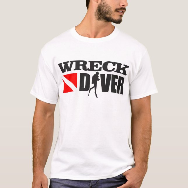 Camiseta Wreck Diver 2 (Anverso)