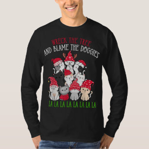 Camiseta Wreck El Árbol Culpa A Los Doggies Fa La Funny Bl