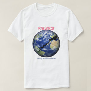 Camiseta Wrecker por la paz - Dividiendo los álbumes de ast