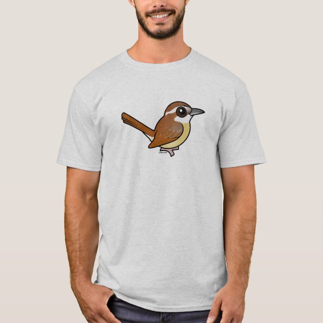 Camiseta Wren de Birdorable Carolina (Anverso)