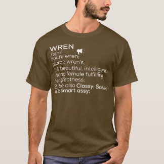 Camiseta Wren Nombre Wren Definición Wren Nombre Femenino W
