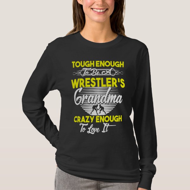 Camiseta Wrestler's Grandma Wrestling (Anverso)