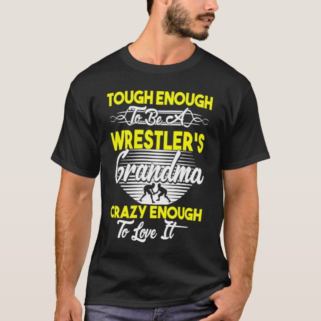 Camiseta Wrestler's Grandma Wrestling (Anverso)
