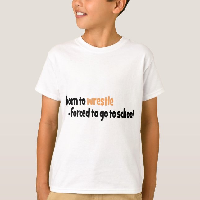 Camiseta wrestling (Anverso)