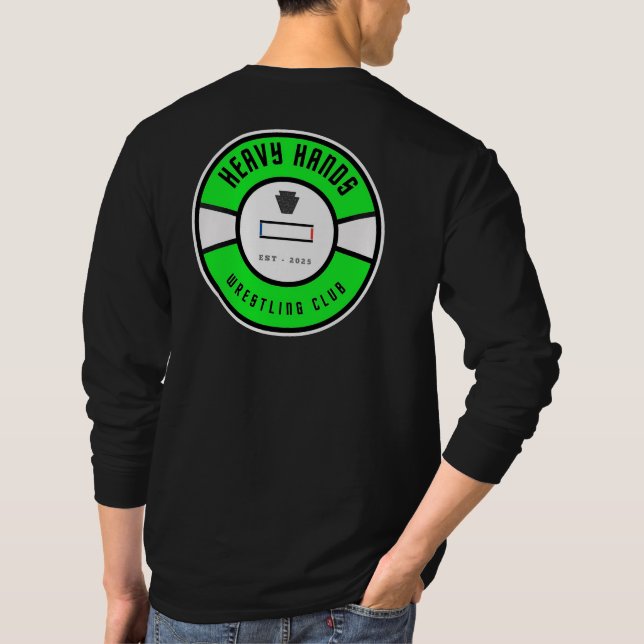 Camiseta Wrestling Club Items (Reverso)