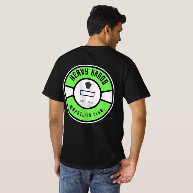 Camiseta Wrestling Club Items (Reverso completo)