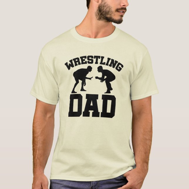 Camiseta Wrestling Dad (Anverso)