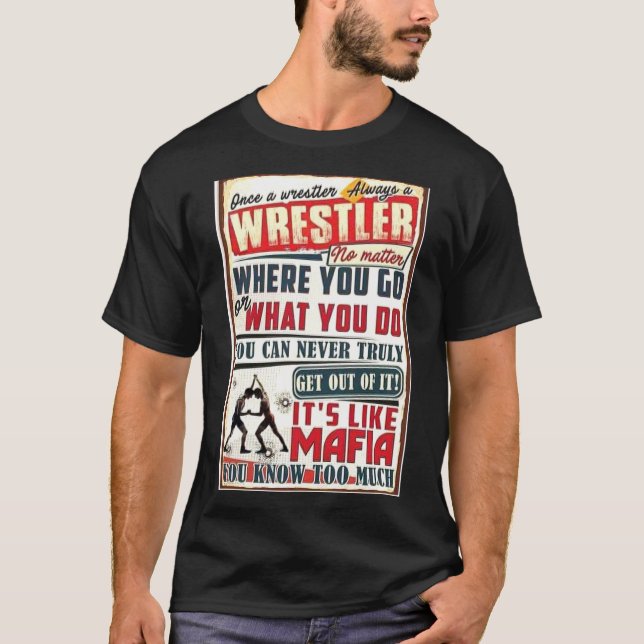 Camiseta Wrestling Saying (Anverso)