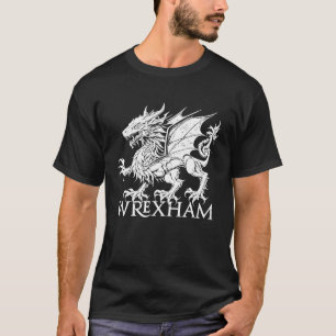 Camiseta Wrexham Gales  Dragón Rojo Bandera Galesa  Wrecsam