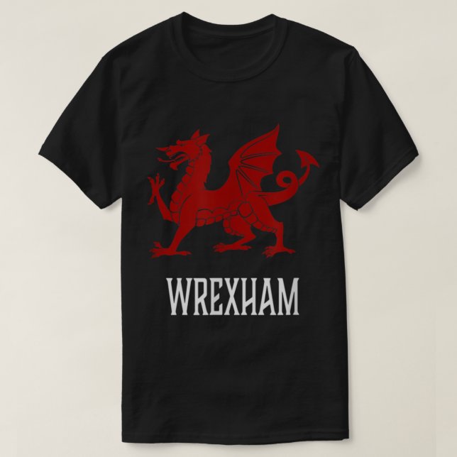 Camiseta Wrexham Wales Bandera galesa Cymru57 (Diseño del anverso)