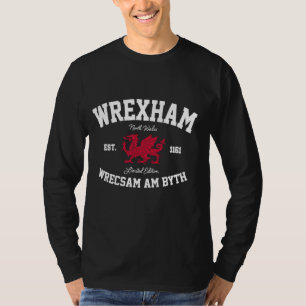 Camiseta Wrexham Wrecsam Am Bysh Dragon Cymru Wales